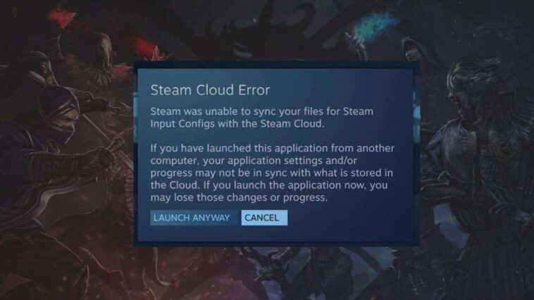 Erreur Steam Deck Cloud Sync – Voici comment y remédier 1 Steam Deck Cloud Sync Error