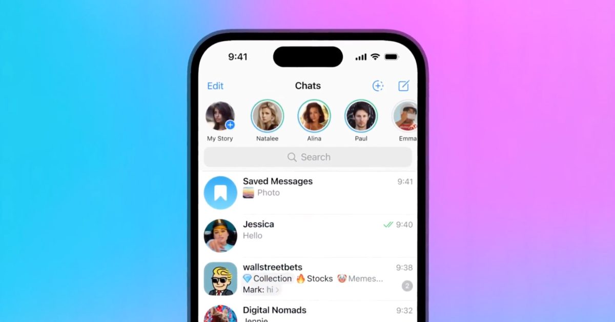 Il devient de plus en plus difficile d'éviter les Stories, qui arrivent sur Telegram