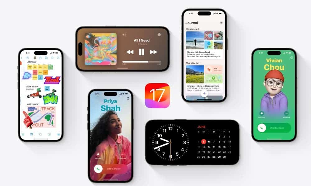 Enregistrement iOS 17
