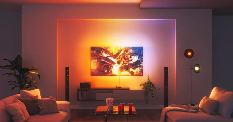 Nanoleaf lance un miroir immersif pour écran de télévision 4D et un kit de bandes lumineuses avec Matter 1 Nanoleaf lance un miroir immersif pour écran de télévision 4D et un kit de bandes lumineuses avec Matter