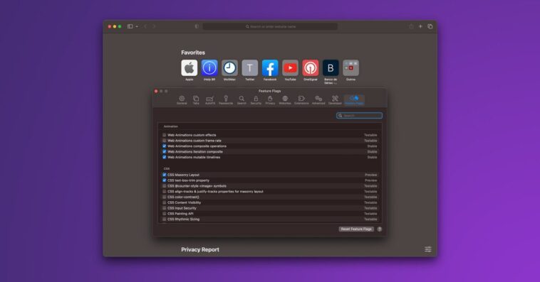 Mise à jour de l'aperçu technologique de Safari avec les fonctionnalités à venir dans macOS Sonoma 1 Mise à jour de l'aperçu technologique de Safari avec les fonctionnalités à venir dans macOS Sonoma