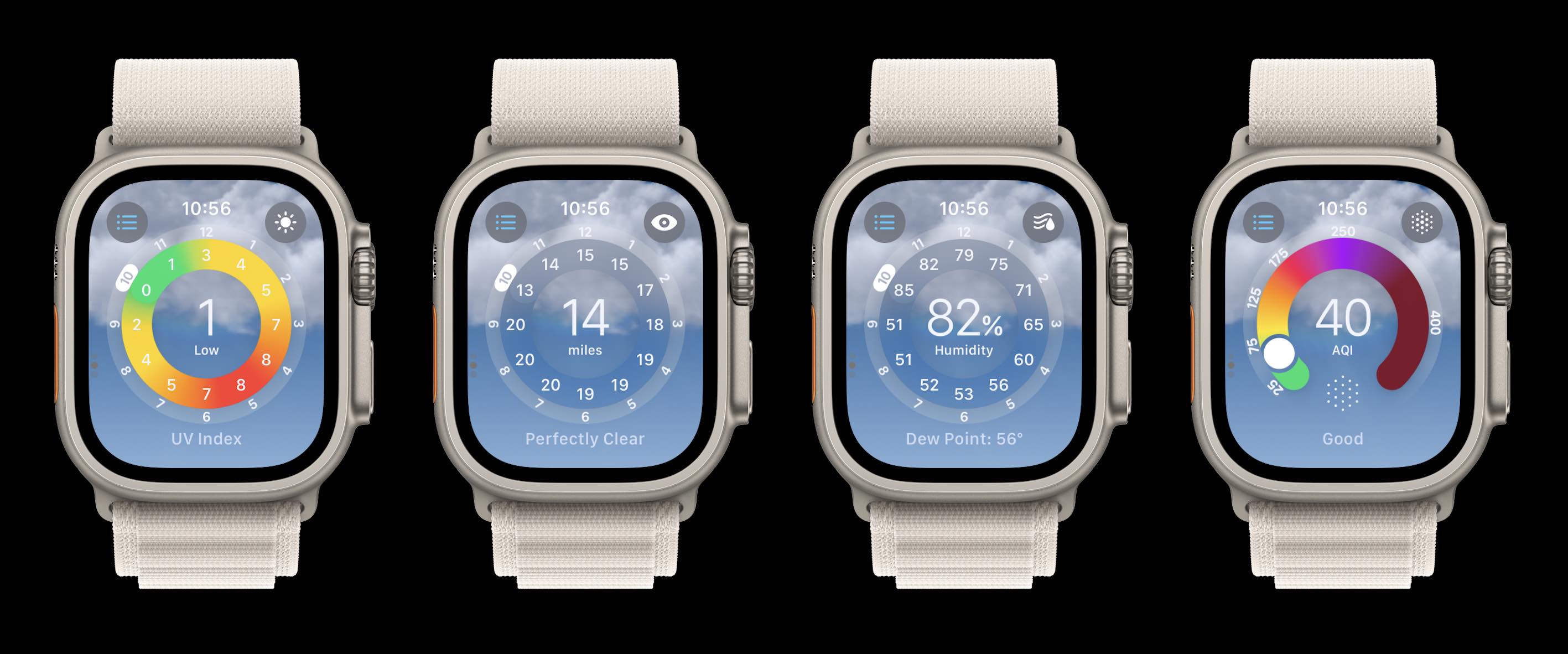 nouvelle application Apple Watch Weather 3