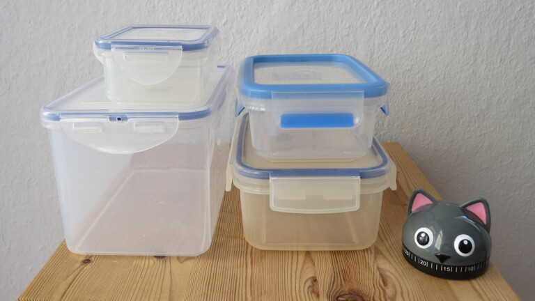 Bien congeler les aliments 2 pots de stockage