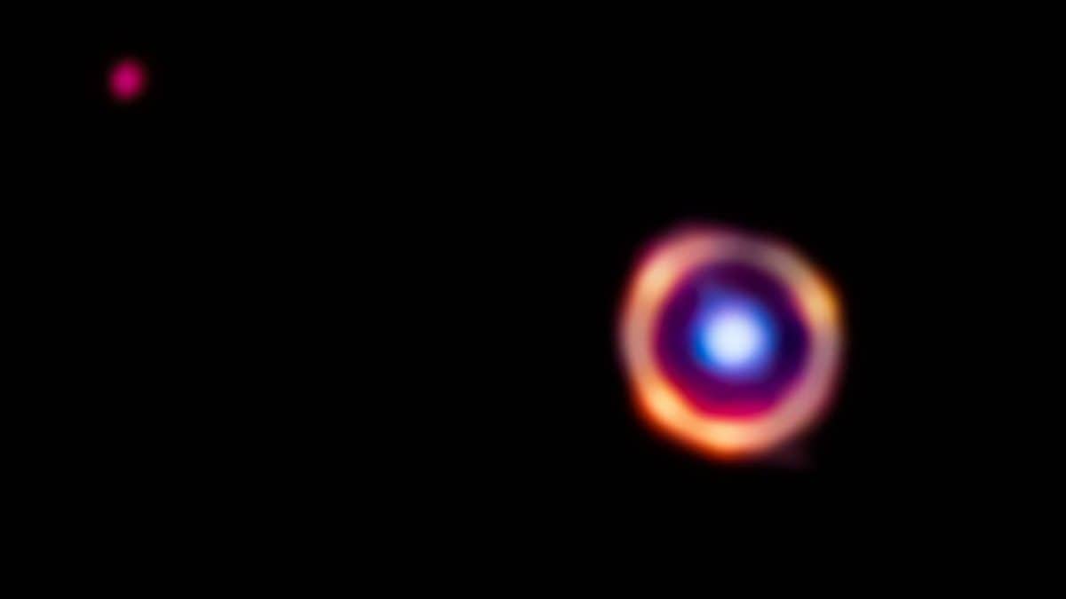 Des molécules organiques découvertes dans une galaxie à 12 milliards d'années-lumière de la Terre : c'est la première fois 2 La galaxie lointaine. Crédit : J. Spilker / S. Doyle, NASA, ESA, ASC