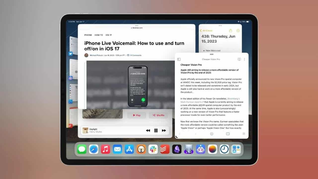 Enfin : deux innovations tant attendues d'iPadOS 17 ! 2 Enfin deux innovations tant attendues diPadOS 17
