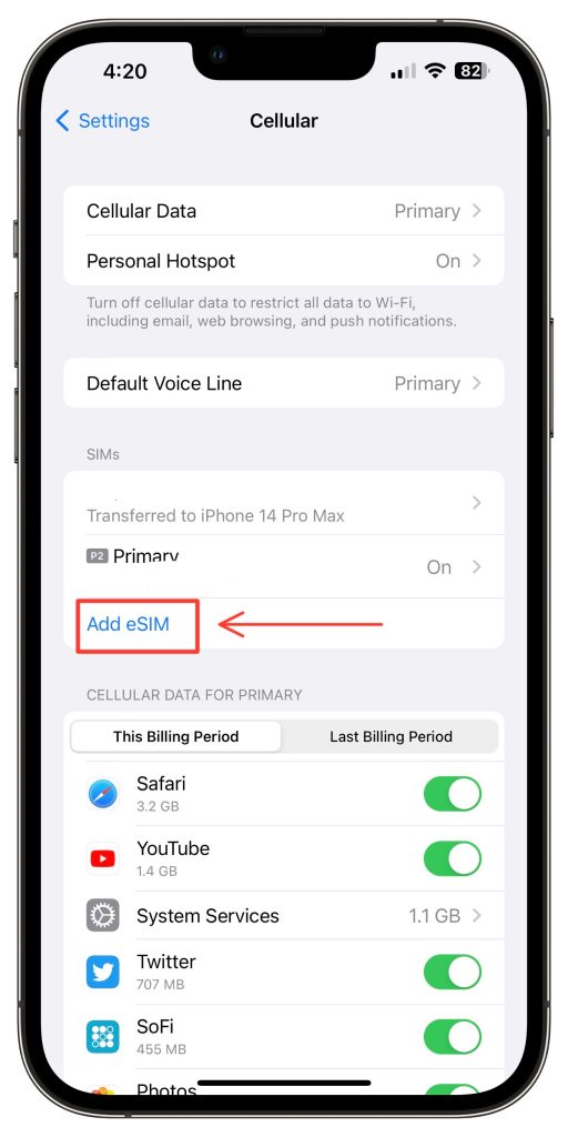 Evitez les frais de roaming avec votre iPhone eSim
