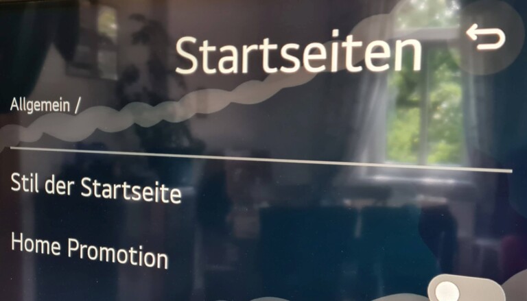 LG TV ralentit après la mise à jour : c'est la cause et ce que vous pouvez faire 2 Les paramètres de la page d'accueil sont assez cachés. (Capture d'écran)