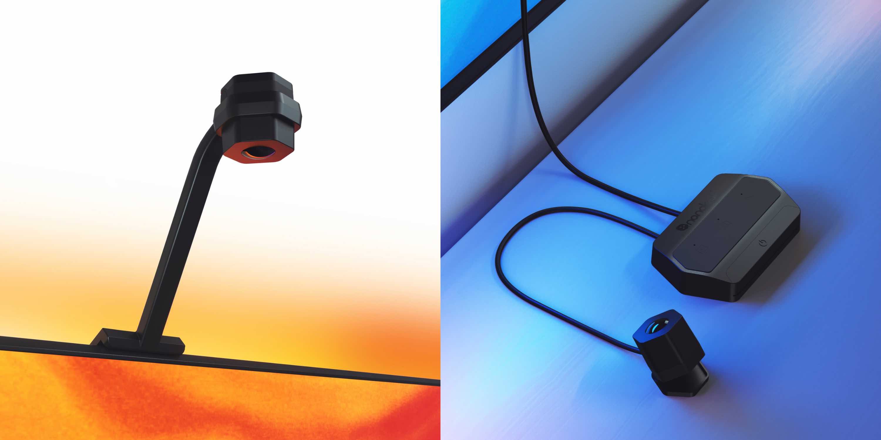 Nanoleaf lance un miroir immersif pour écran de télévision 4D et un kit de bandes lumineuses avec Matter 2 Nanoleaf 4D TV Screen Mirror and Lightstrip Kit 1