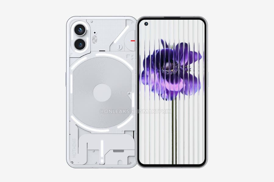 Nothing Phone (2) a fui avec un nouveau design d'éclairage LED époustouflant 2 Rien Téléphone (2) Rend -1