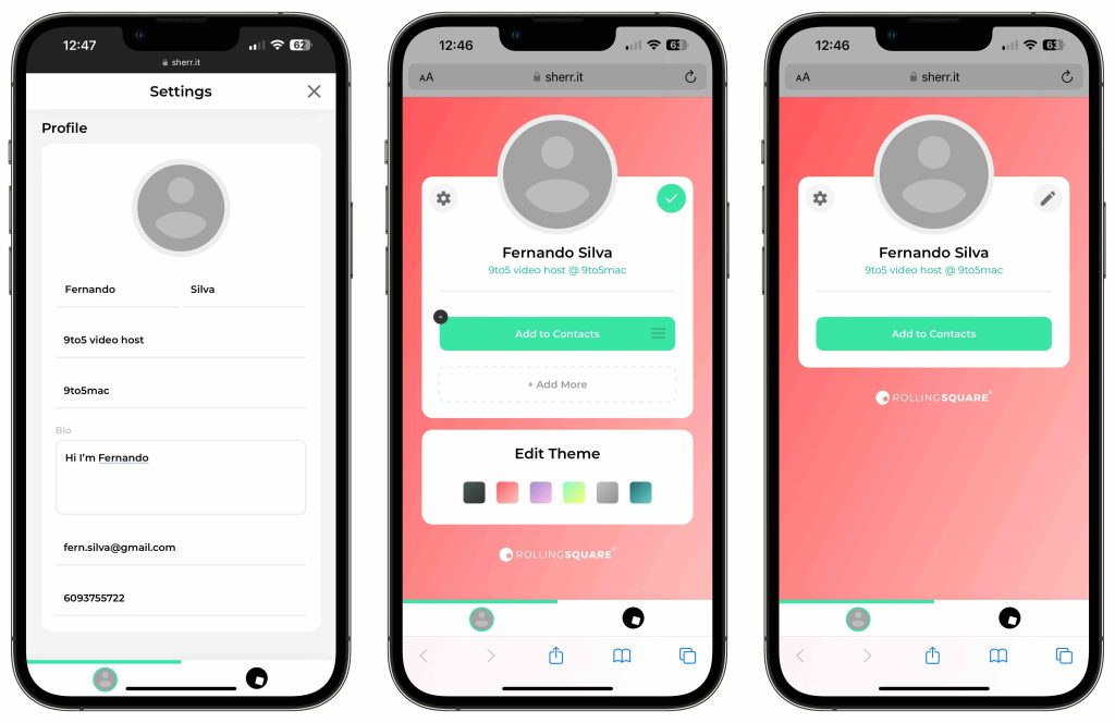 Pratique: 'AirCard' met la technologie Find My d'Apple dans une carte de visite numérique compatible NFC 5 Pratique AirCard met la technologie Find My dApple dans une