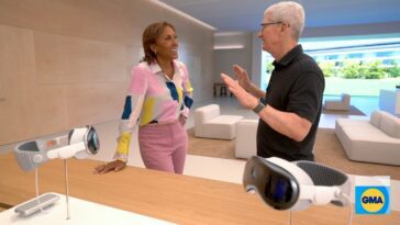 Tim Cook parle du prix Vision Pro, de l'isolement, de ChatGPT et plus encore dans l'interview d'ABC News [Video]