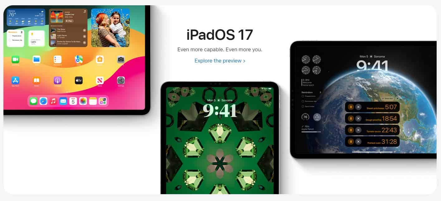Voici les modèles d'iPhone et d'iPad qui recevront iOS 17 et iPadOS 17 2 iPadOS 17