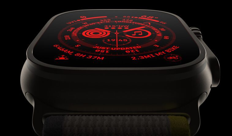 watchOS 10 apporte le mode nuit automatique à l'Apple Watch Ultra 1 watchOS 10 apporte le mode nuit automatique à l'Apple Watch Ultra