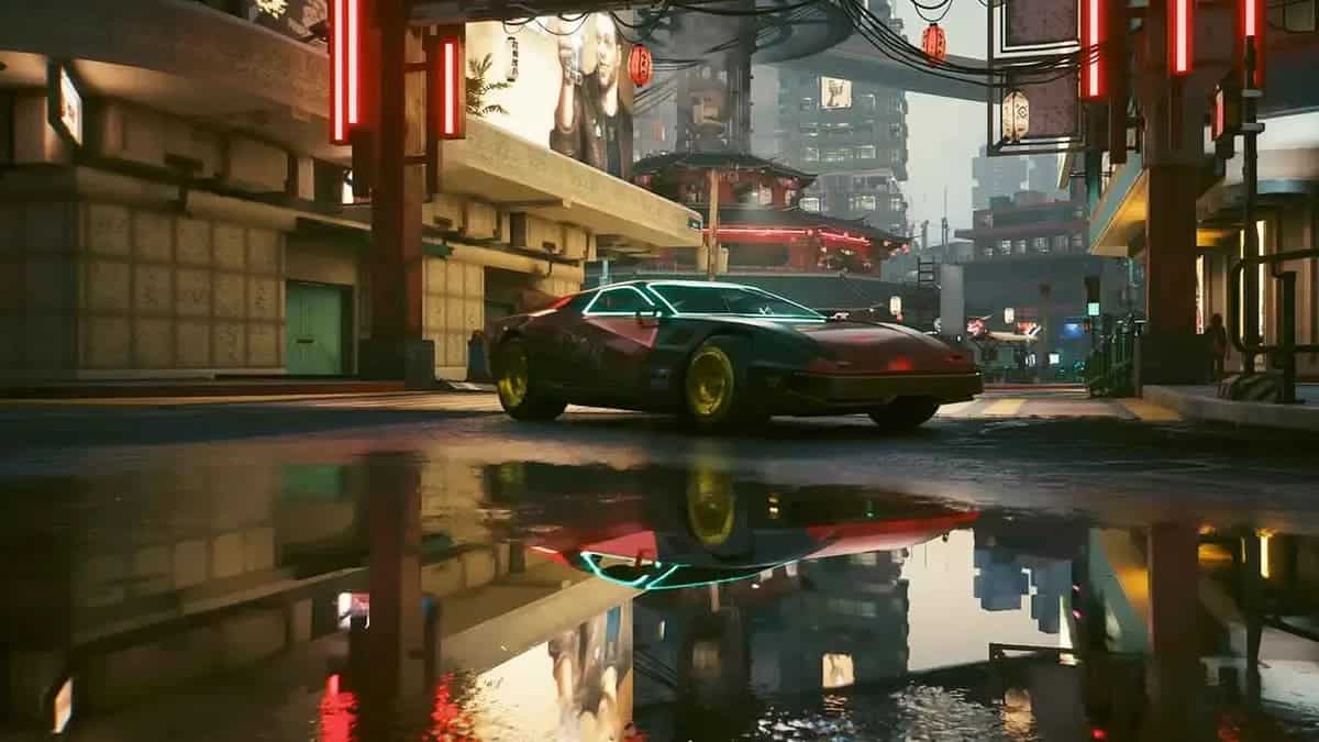 Intel veut apporter le path tracing aux GPU et iGPU Intel Arc abordables 4 La voie du Cyberpunk 2077 tracée