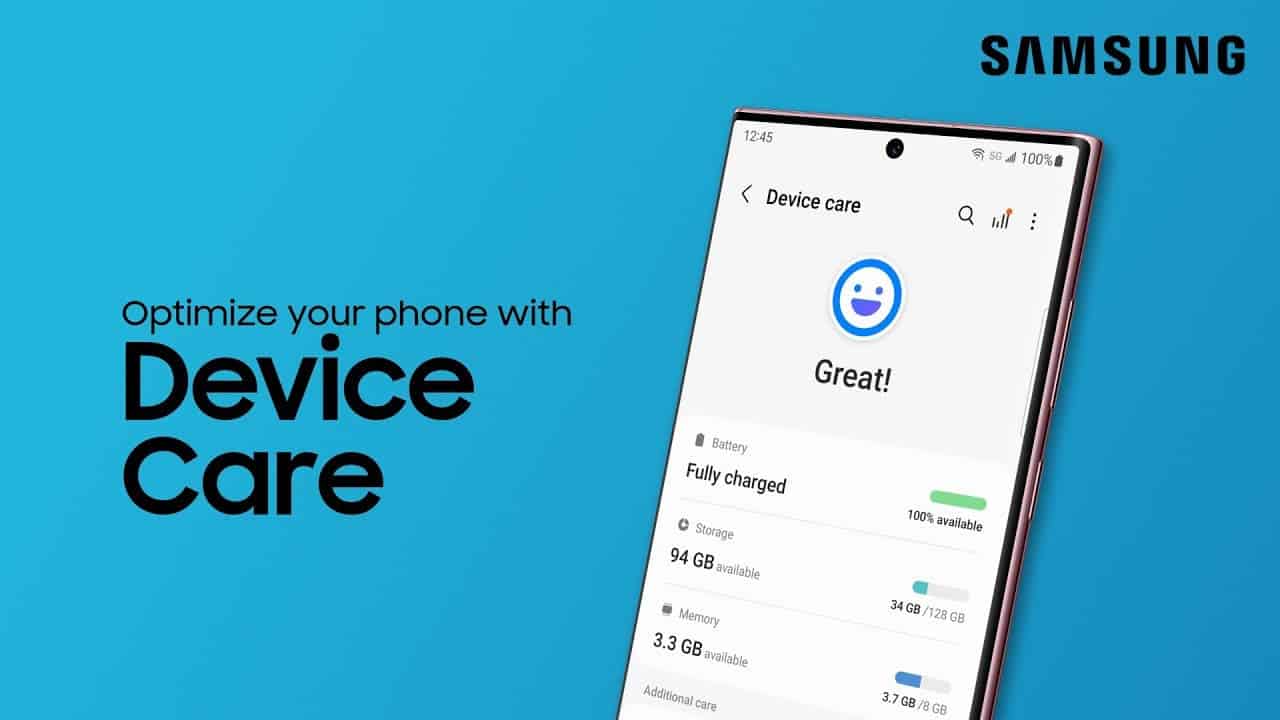 Entretien des appareils Samsung