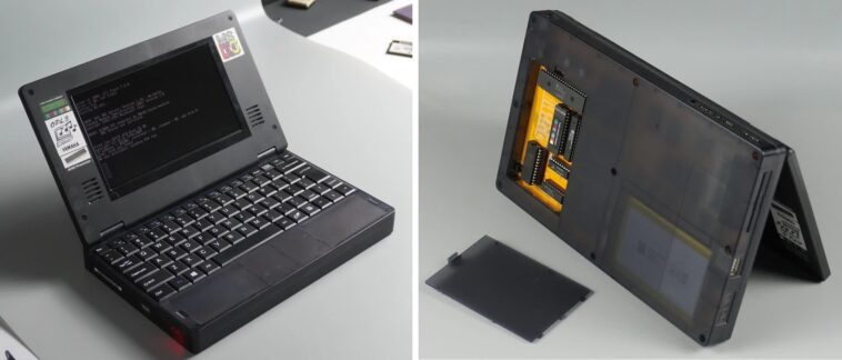 Le Book 8088 ramène l'informatique portable à l'époque de 1981 1 The Book 8088 takes portable retrocomputing back to 1981