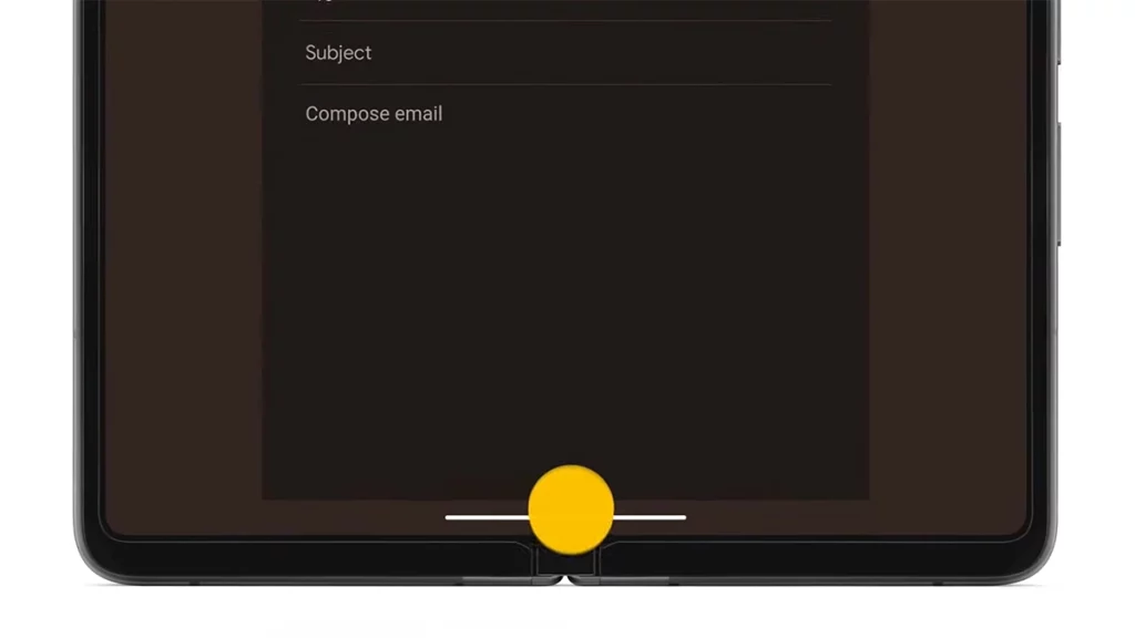 Comment diviser l'écran sur Pixel Fold