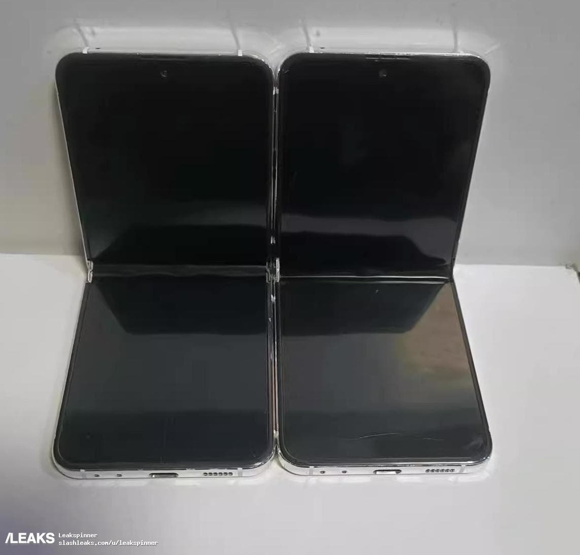 Écran intérieur du Galaxy Z Flip 5