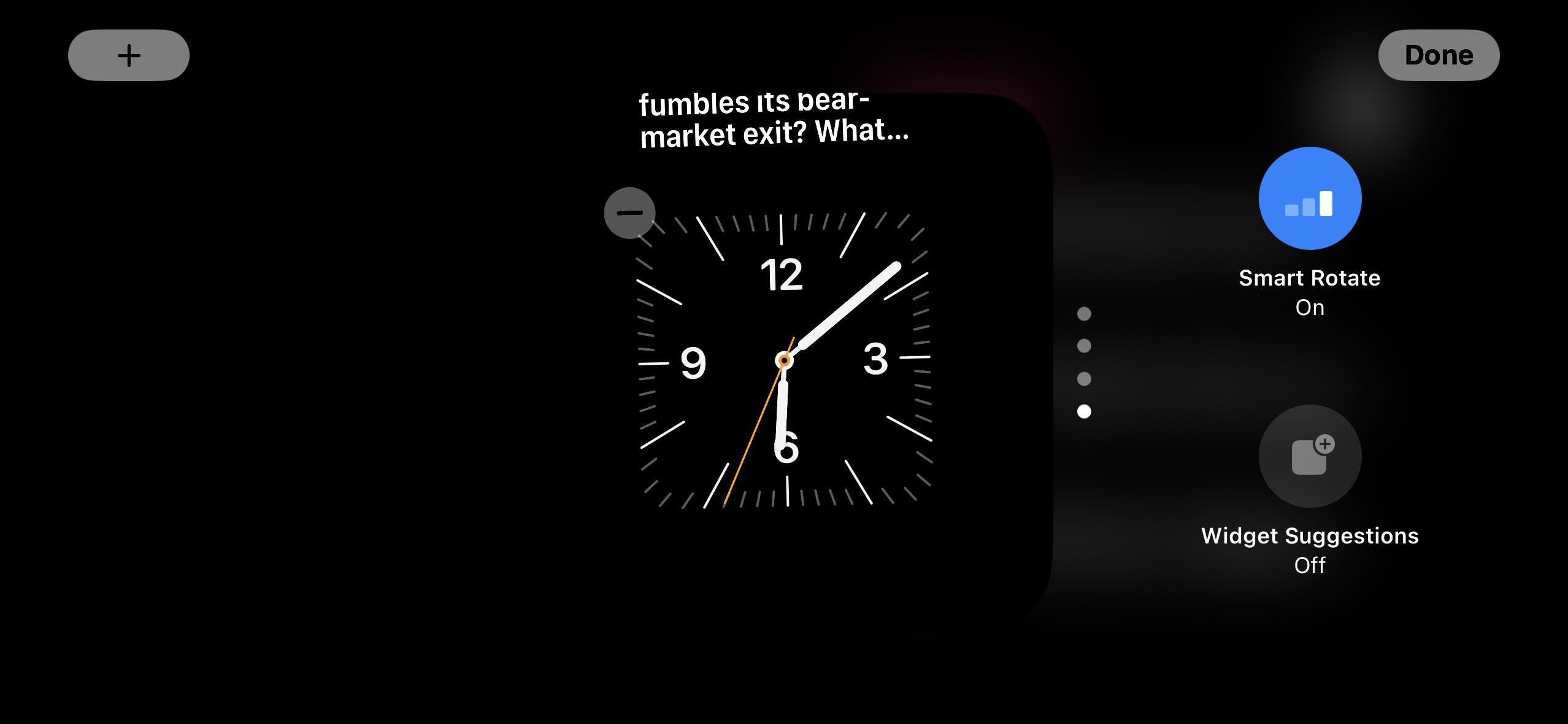 iOS 17 iPhone StandBy : Comment utiliser et personnaliser la fonction d'affichage intelligent 4 iOS 17 iPhone StandBy fonction d'affichage intelligent personnaliser