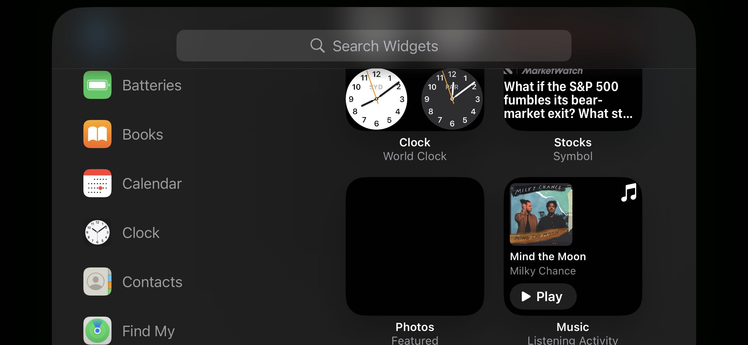 iOS 17 iPhone StandBy : Comment utiliser et personnaliser la fonction d'affichage intelligent 5 iOS 17 iPhone StandBy utiliser et personnaliser les widgets
