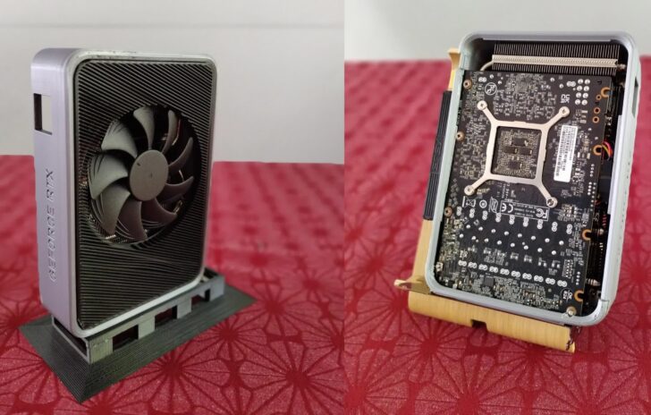 Un moddeur imprime en 3D une Mini-ITX RTX 3060 Founders Edition ...