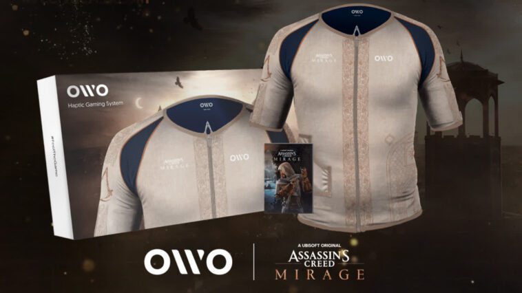 La chemise à retour haptique d'Assassin's Creed permettra aux joueurs de ressentir chaque coup de poing, chaque coup de couteau et chaque chute 1 Assassin