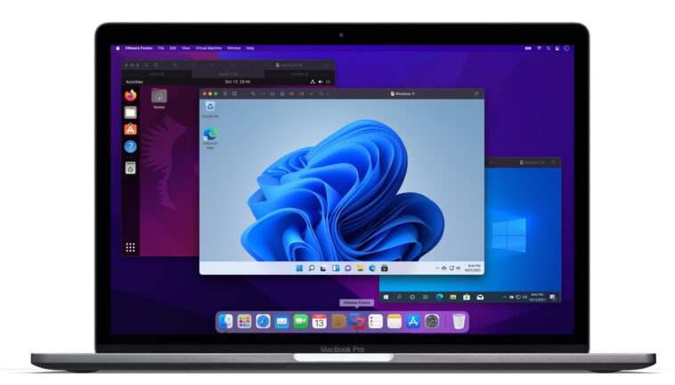 VMware Fusion peut désormais utiliser l'accélération 3D complète pour Windows 11 Arm sur les puces Silicon d'Apple 1 VMware Fusion can now use full 3D acceleration for Windows 11 Arm on Apple Silicon chips