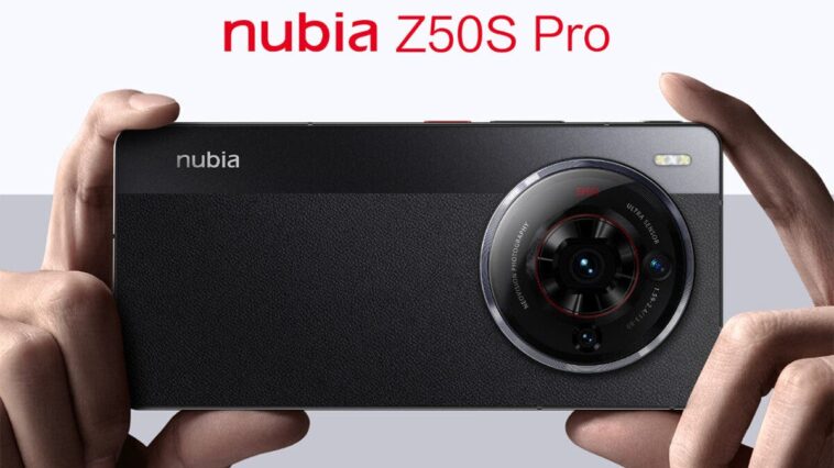 Nubia Z50S Pro : Images officielles, caractéristiques et scores AnTuTu dévoilés 1 Nubia Z50S Pro