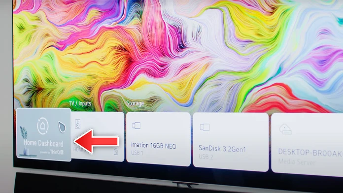 Comment définir l'entrée par défaut sur la Smart TV de LG