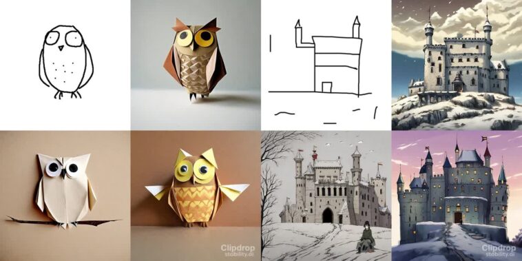 Stable Doodle utilise l'IA pour transformer vos gribouillis confus en chefs-d'œuvre 1 Stable Doodle uses AI to turn your confusing scribbles into masterpieces