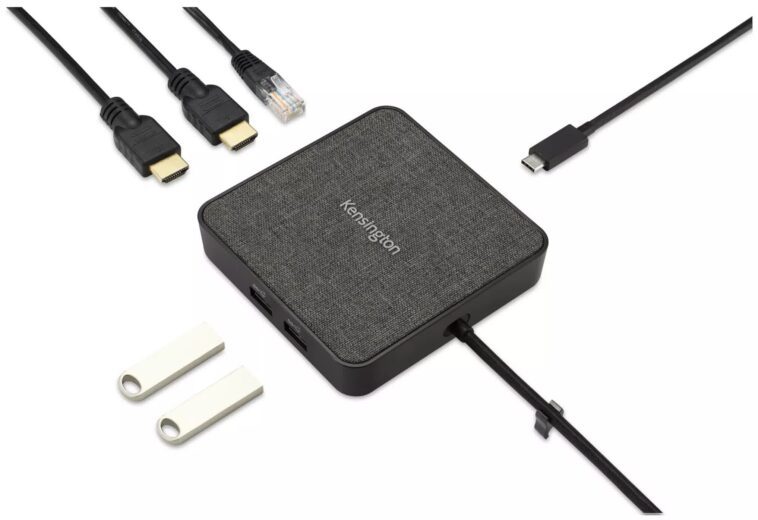 Plugable et Kensington dévoilent des stations d'accueil USB-4 prenant en charge deux écrans 4K 120Hz 1 Plugable and Kensington unveil USB-4 docks supporting dual 4K 120Hz displays