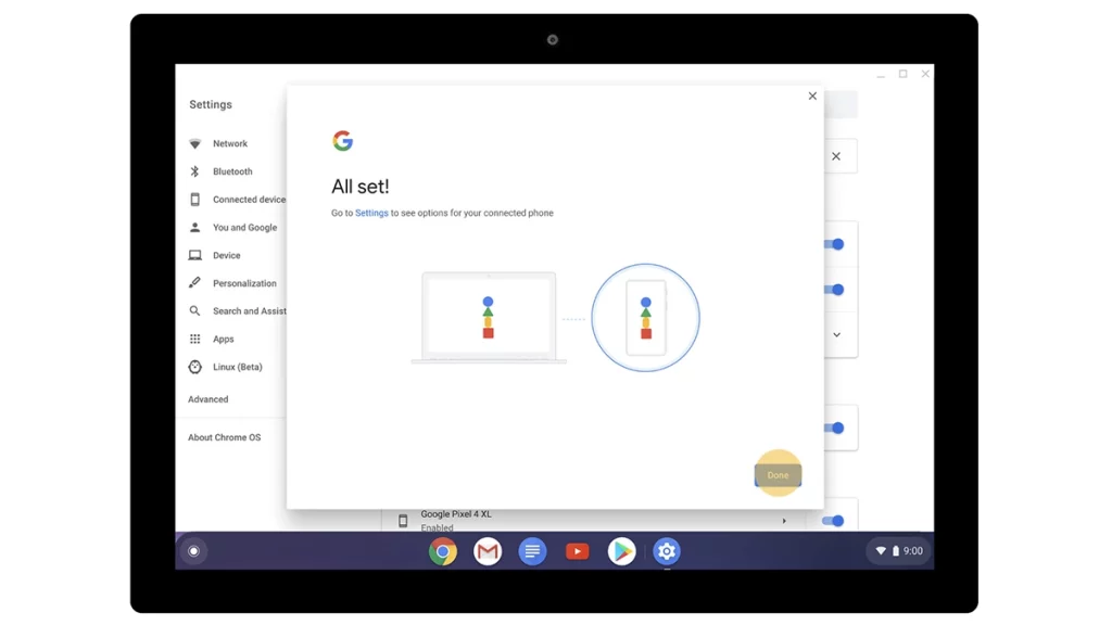 Comment connecter un téléphone Android à un Chromebook