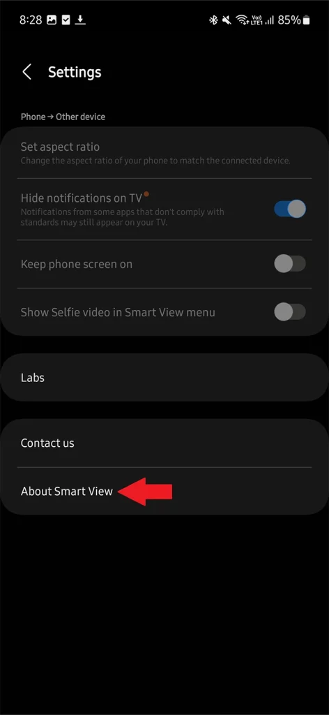 Comment répliquer votre téléphone Samsung sur Chromecast et Android TV 4 Comment dupliquer un téléphone Samsung sur une Android TV