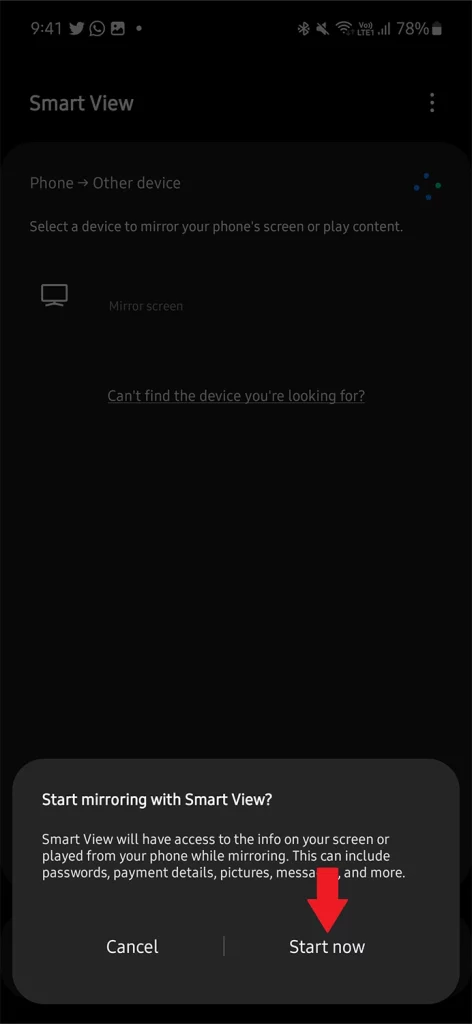 Comment répliquer votre téléphone Samsung sur Chromecast et Android TV 7 Comment dupliquer un téléphone Samsung sur une Android TV