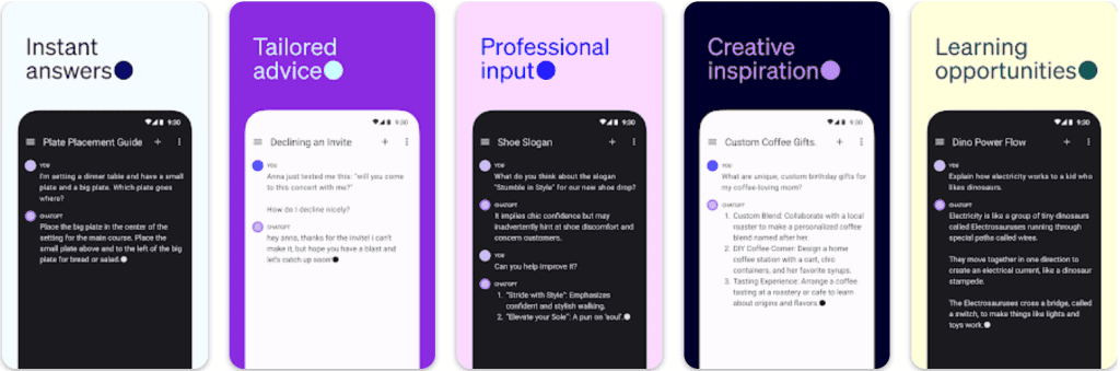 Application ChatGPT pour Android: Apportez les discussions IA sur votre appareil mobile 3 1690193442 145 Application ChatGPT pour Android Apportez les discussions IA sur votre