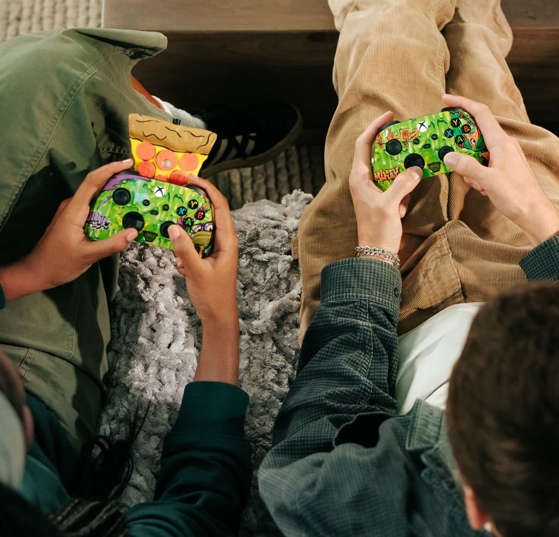 Obtenez-en un avant-goût : Microsoft lance les premières manettes Xbox au parfum de pizza 3 1690290927 947 Obtenez en un avant gout Microsoft lance les premieres manettes