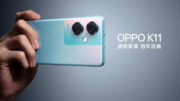 OPPO K11 lancé avec un écran de 120 Hz et une caméra impressionnante 1 OPPO K11