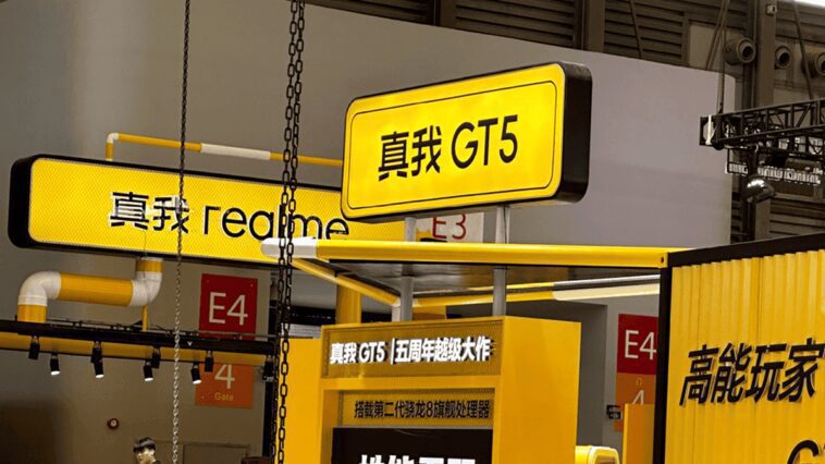Le realme GT5 sera le prochain flagship de la marque 1 Realme GT5