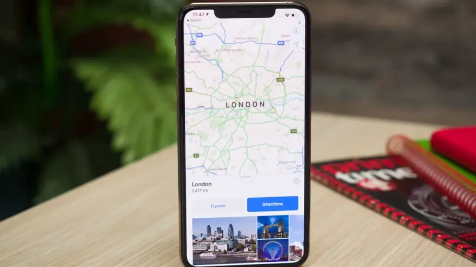 Experience de ville détaillée d'Apple Maps