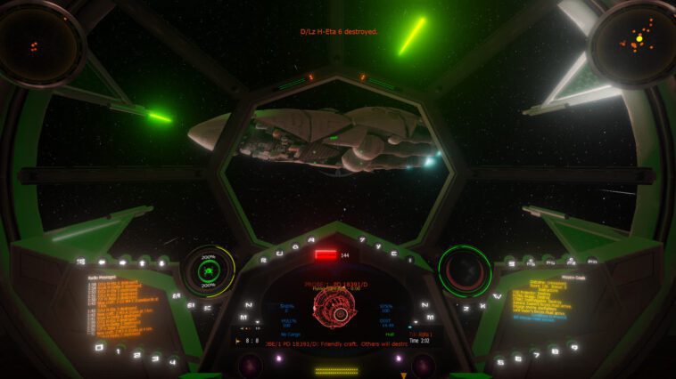 Dernière version de TIE Fighter : Total Conversion ajoute le ray tracing et autres effets visuels 1 Latest version of TIE Fighter: Total Conversion adds ray tracing and other visual effects