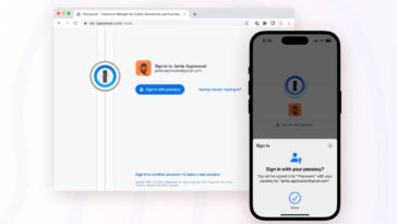 1Password permettra bientôt aux utilisateurs de déverrouiller leurs coffres-forts de mots de passe avec des clés d'accès 29 1Password will soon let users unlock password vaults with passkeys