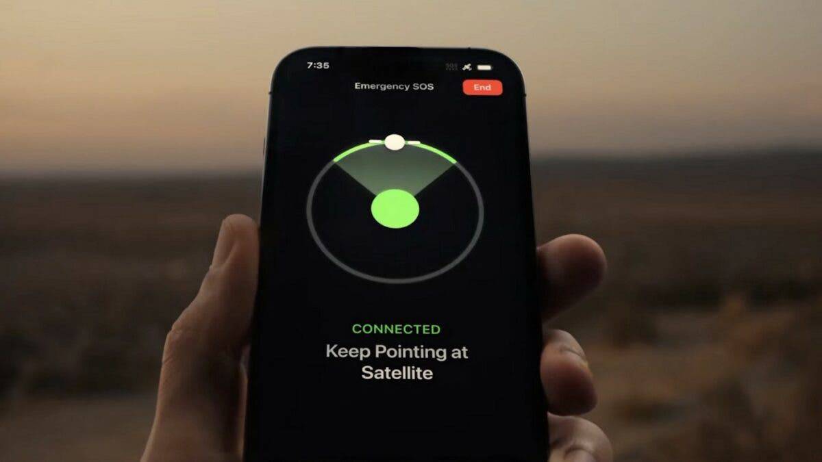 satellite connection