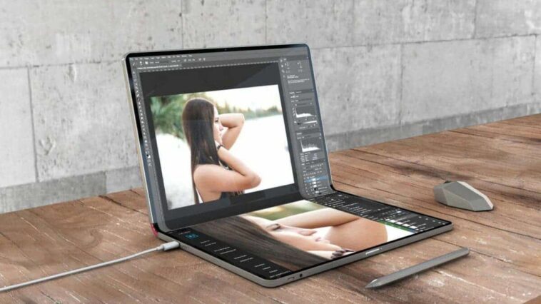 Apple travaillerait sur un ordinateur portable à écran pliable 1 foldable-screen MacBook