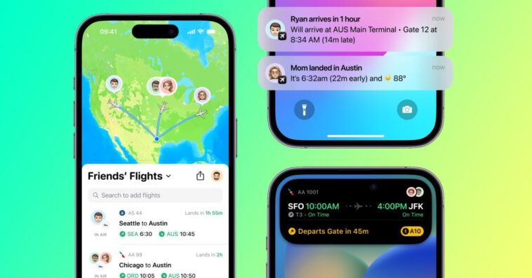 Flighty 3.0 facilite encore plus le suivi des vols de vos amis 1 Flighty 3.0 makes it even easier to track your friends’ flights