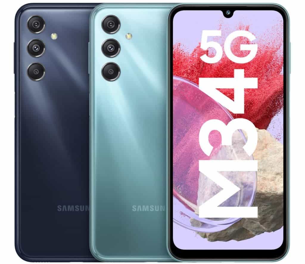 Galaxy M34 5G annoncé avec 4 mises à jour du système d'exploitation 2 Galaxie M34