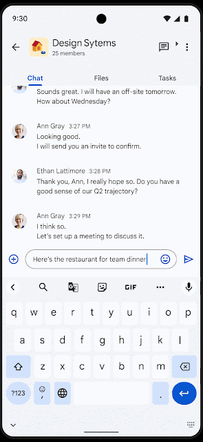 Google Chat introduit la fonctionnalité de lien hypertexte pour améliorer la convivialité 2 Google Chat introduit la fonctionnalite de lien hypertexte pour ameliorer