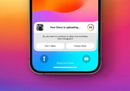 Instagram teste les activités en direct dans son application iPhone pour montrer la progression du téléchargement en arrière-plan.