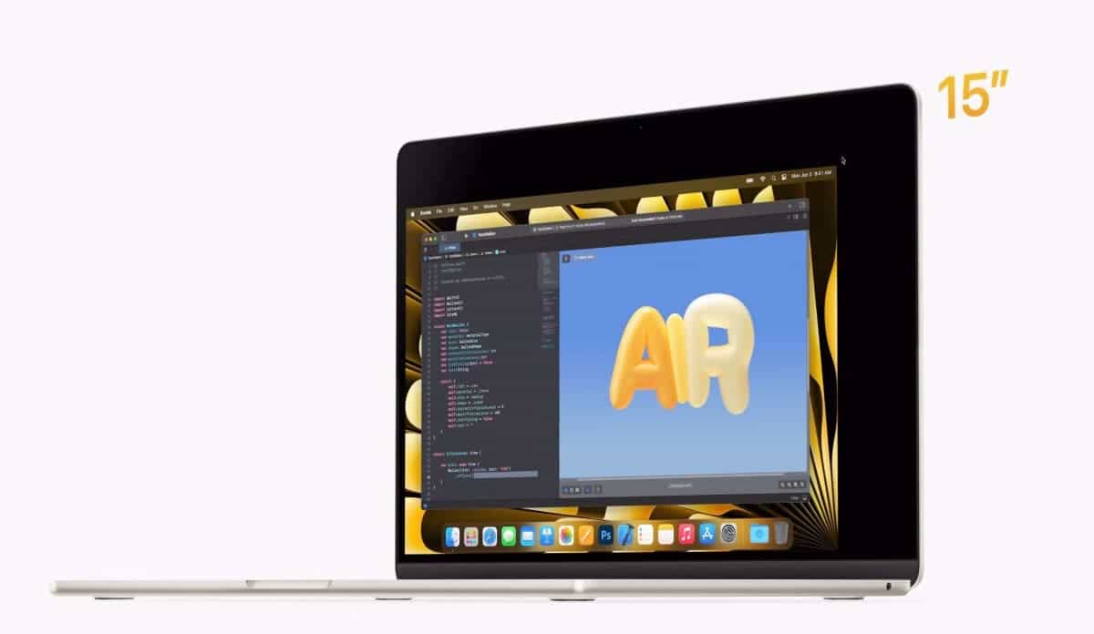 La demande pour le MacBook Air 15 pouces est décevante selon un communiqué 2 MacBook Air