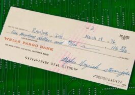 Apple’s second check ever written signed by Jobs and Woz up for auction