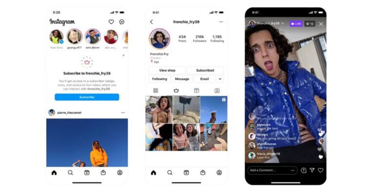 Les abonnements Instagram sont déployés dans 10 pays supplémentaires, y compris le Brésil, le Canada, le Japon et le Royaume-Unis 1 Instagram Subscriptions rolling out to 10 more countries, including Brazil, Canada, Japan, and the UK